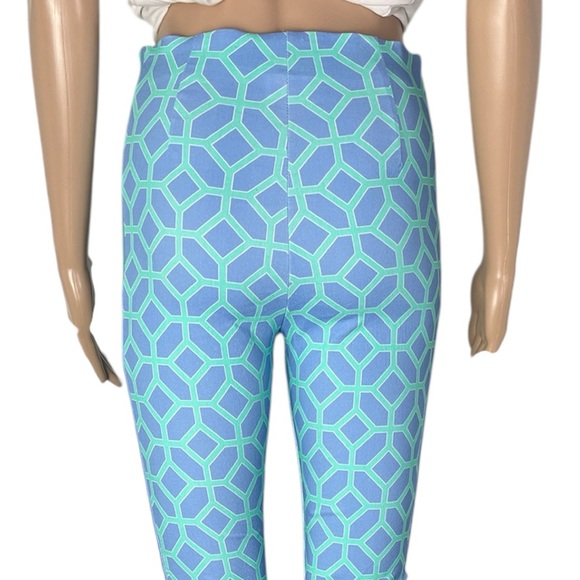 Gretchen Scott GripeLess Pull On Stretch Geometric Pants - Picture 7 of 11